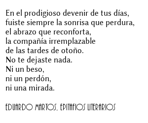 Epitafios literarios