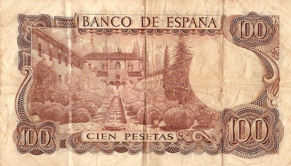 100 pesetas - Roberto